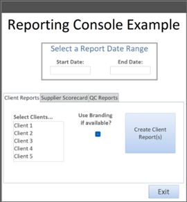 Microsoft Access custom dialog box